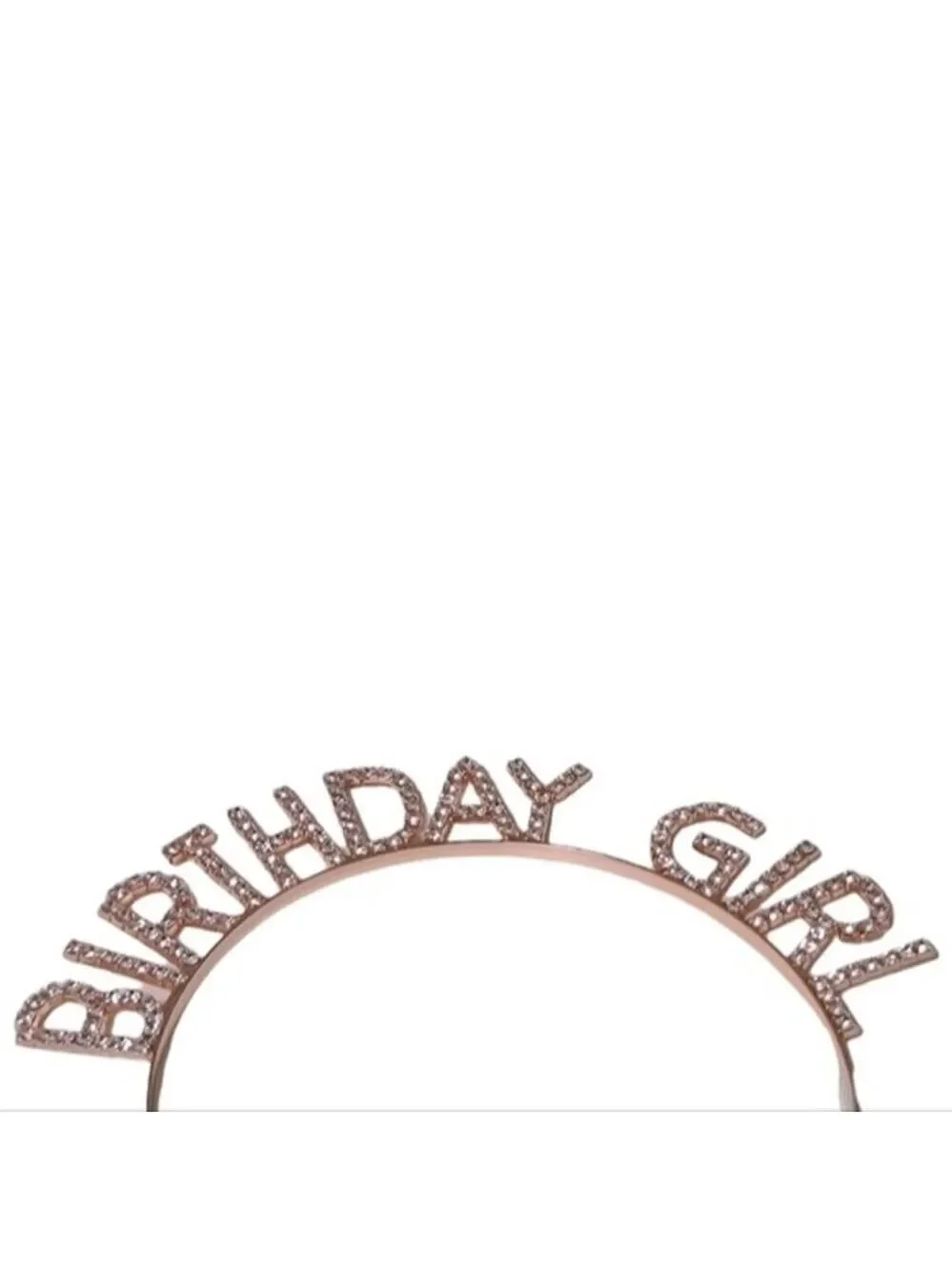 Birthday Girl Rhinestone Headband NEW